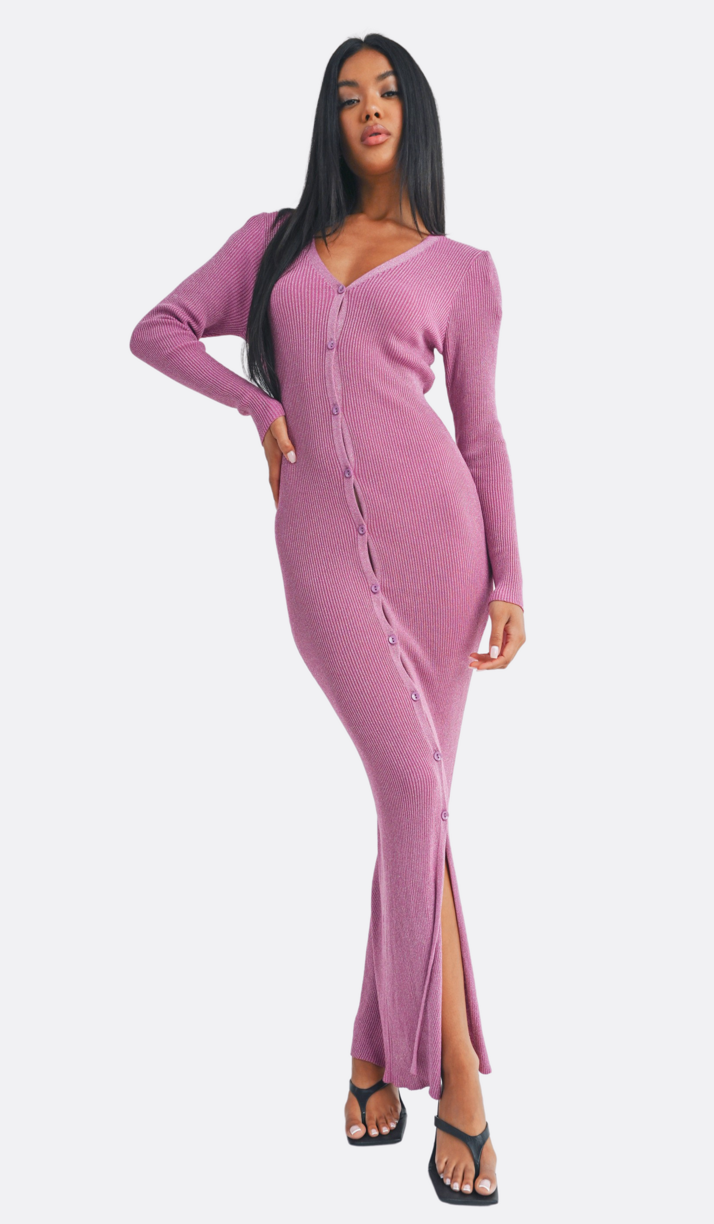 FUSHIA MAXI DRESS