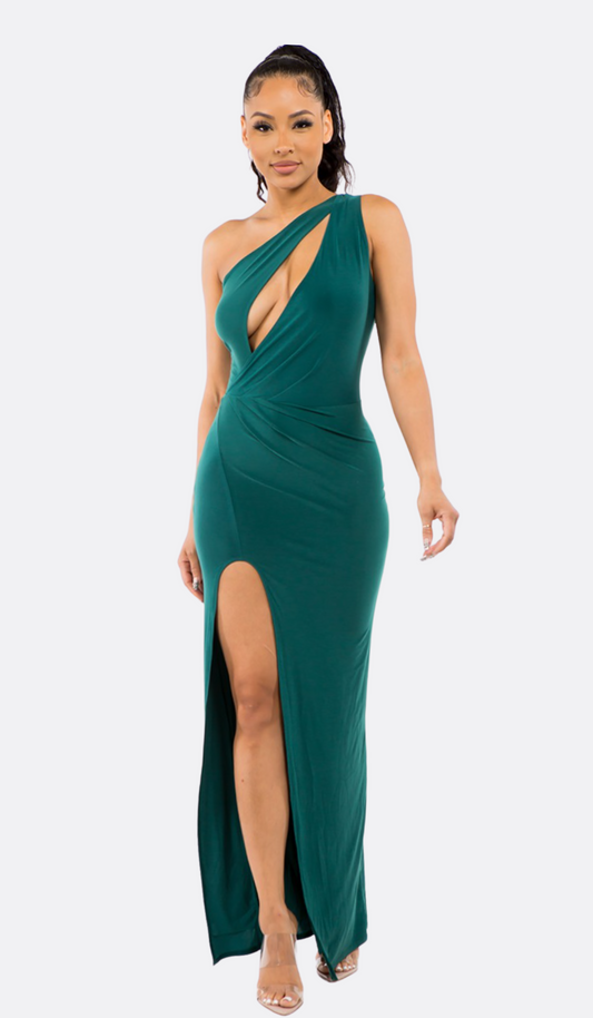 Jade Split Maxi Dress