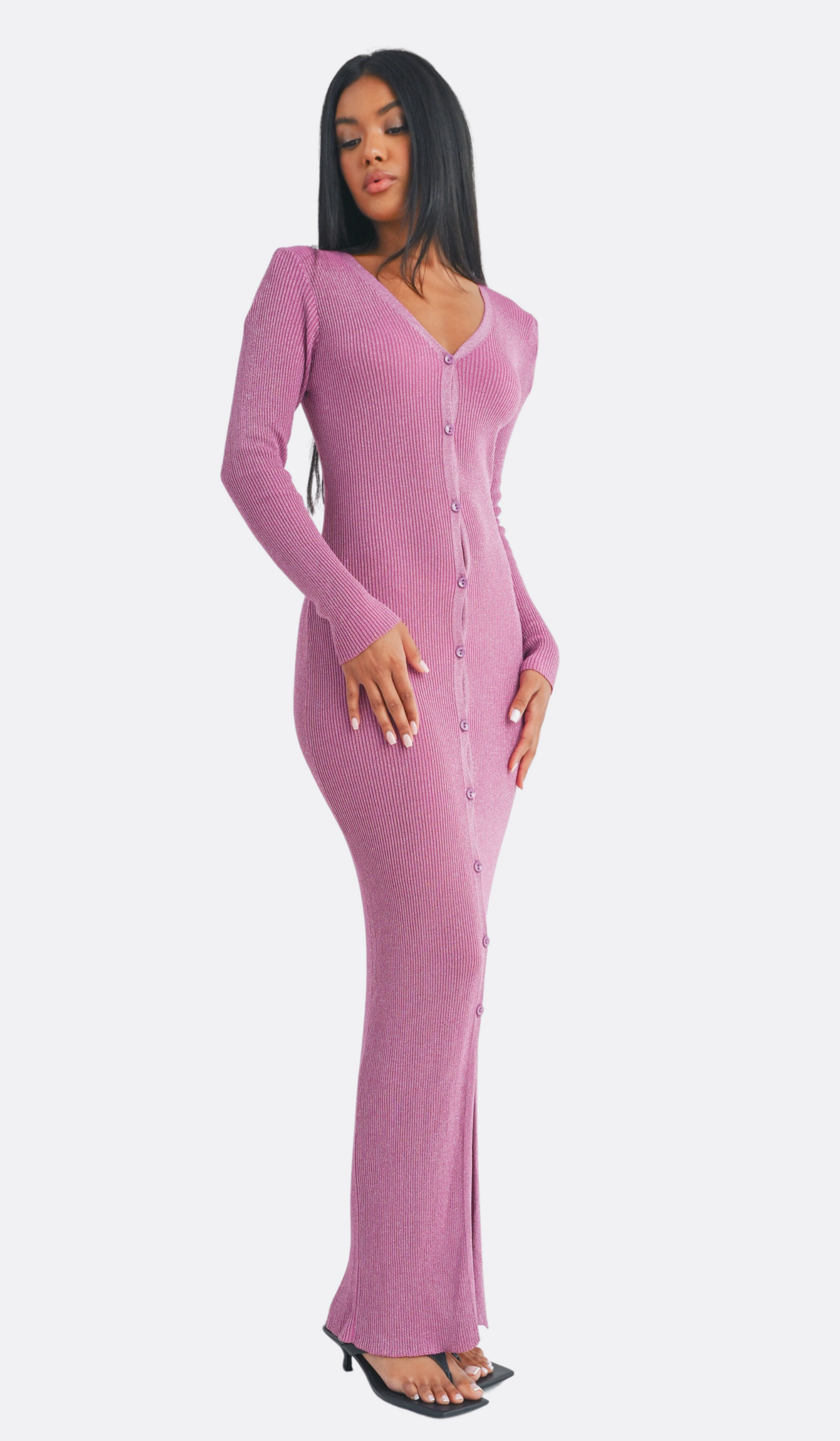 FUSHIA MAXI DRESS