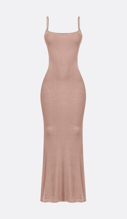 HAZEL RIBBED MAXI