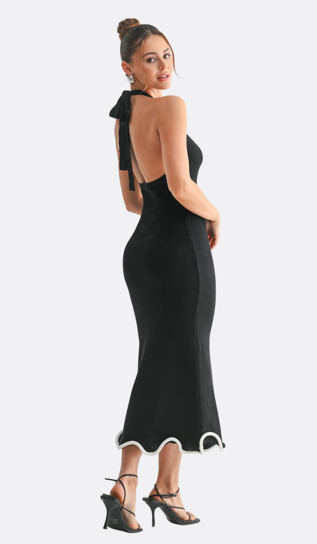 ELARA WAVE HEM MIDI