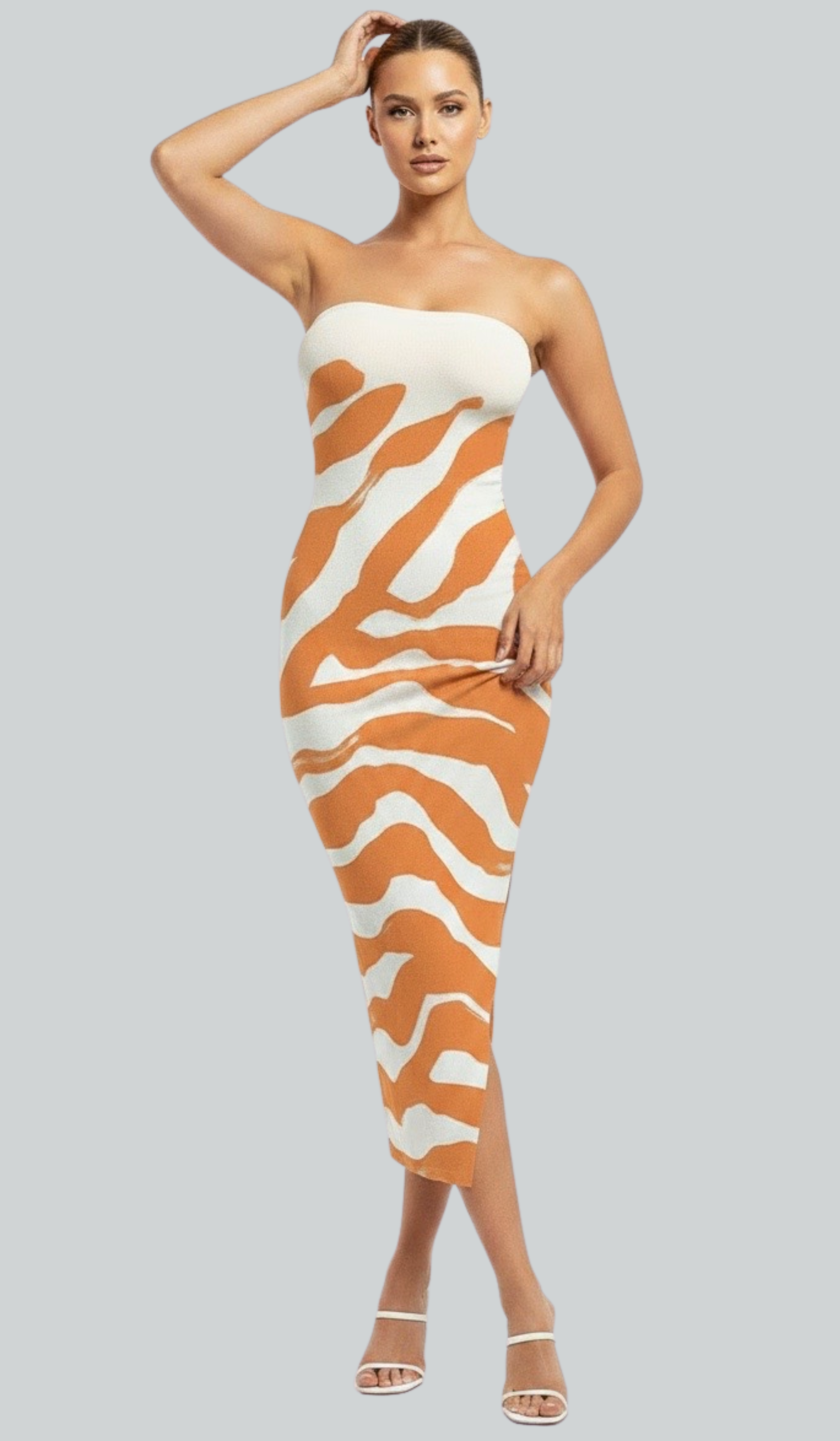 Jolie Coral Midi