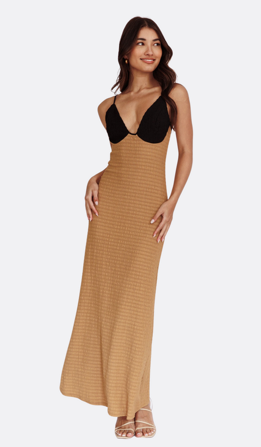 Cami Textured Maxi