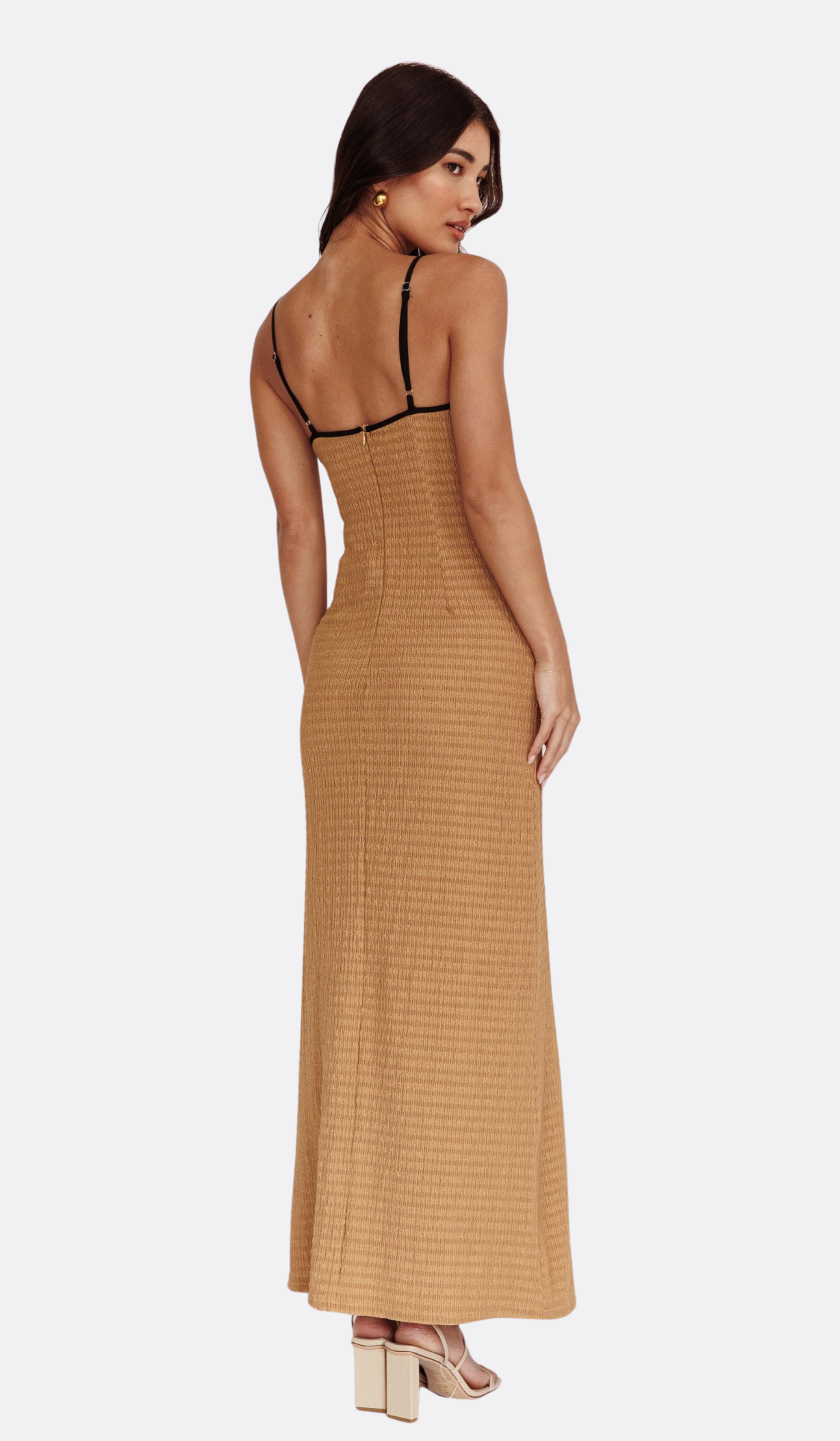 CAMI TEXTURED MAXI