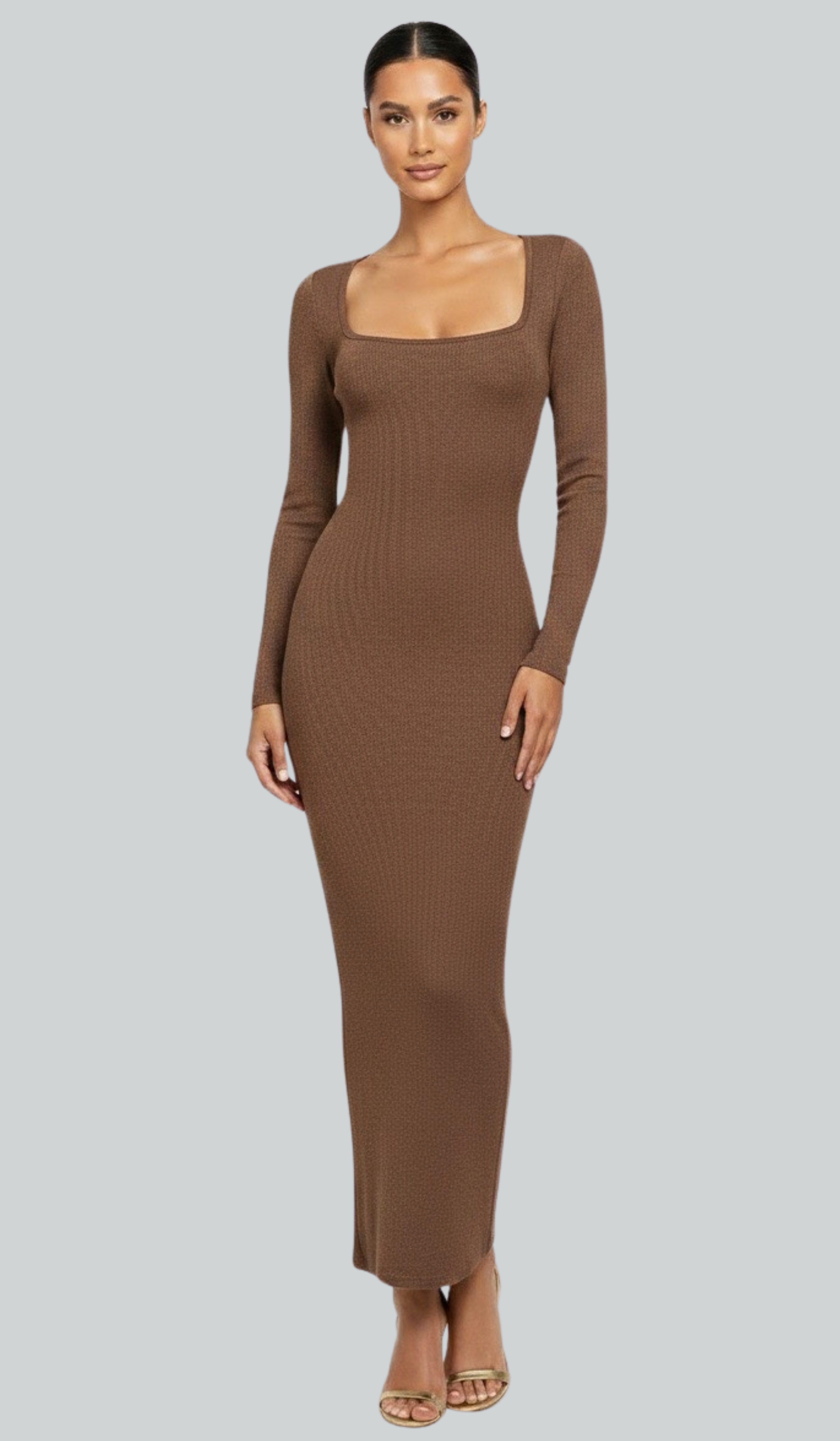 Callie Ribbed Maxi