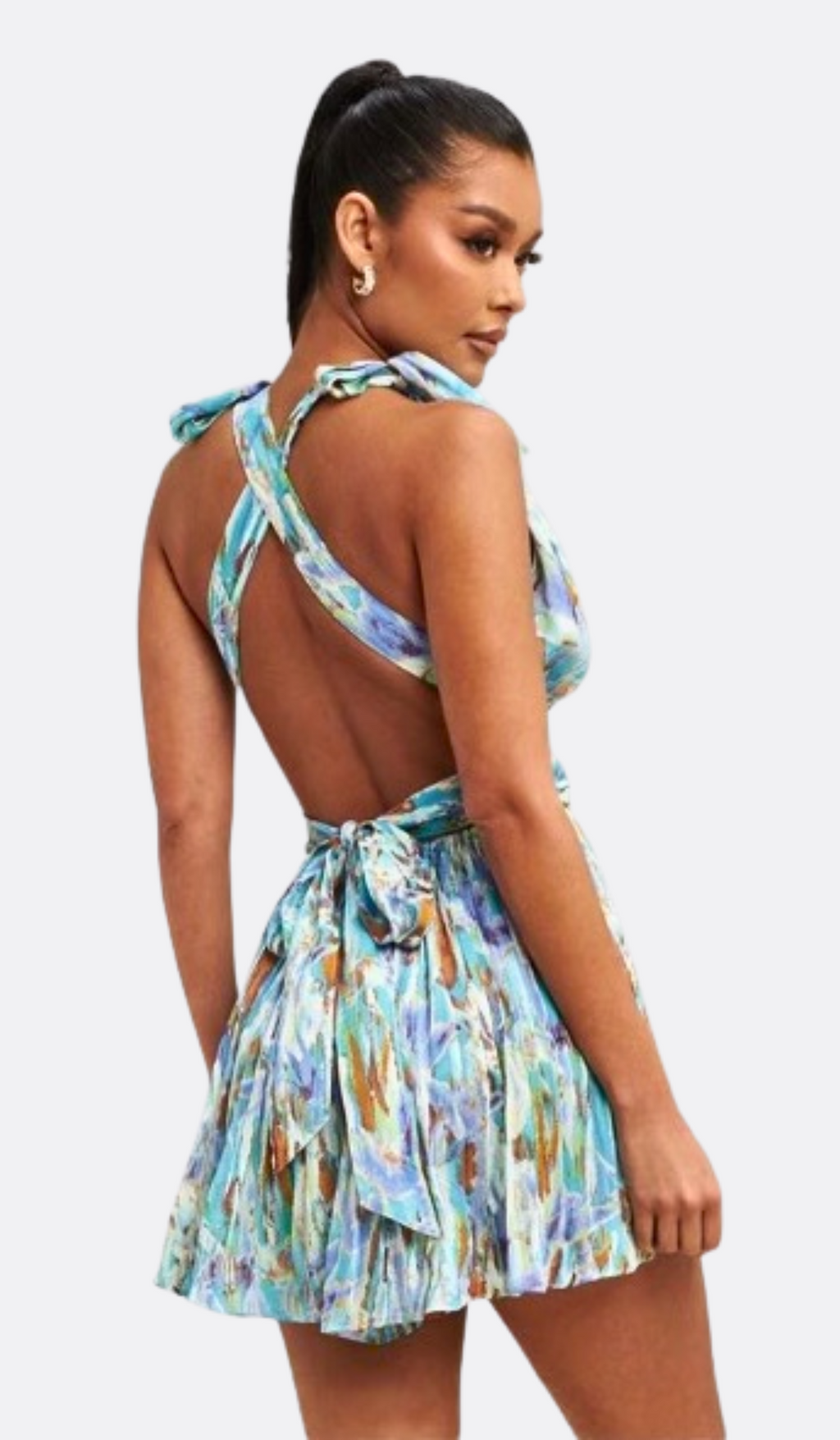 MEA PLEATED ROMPER
