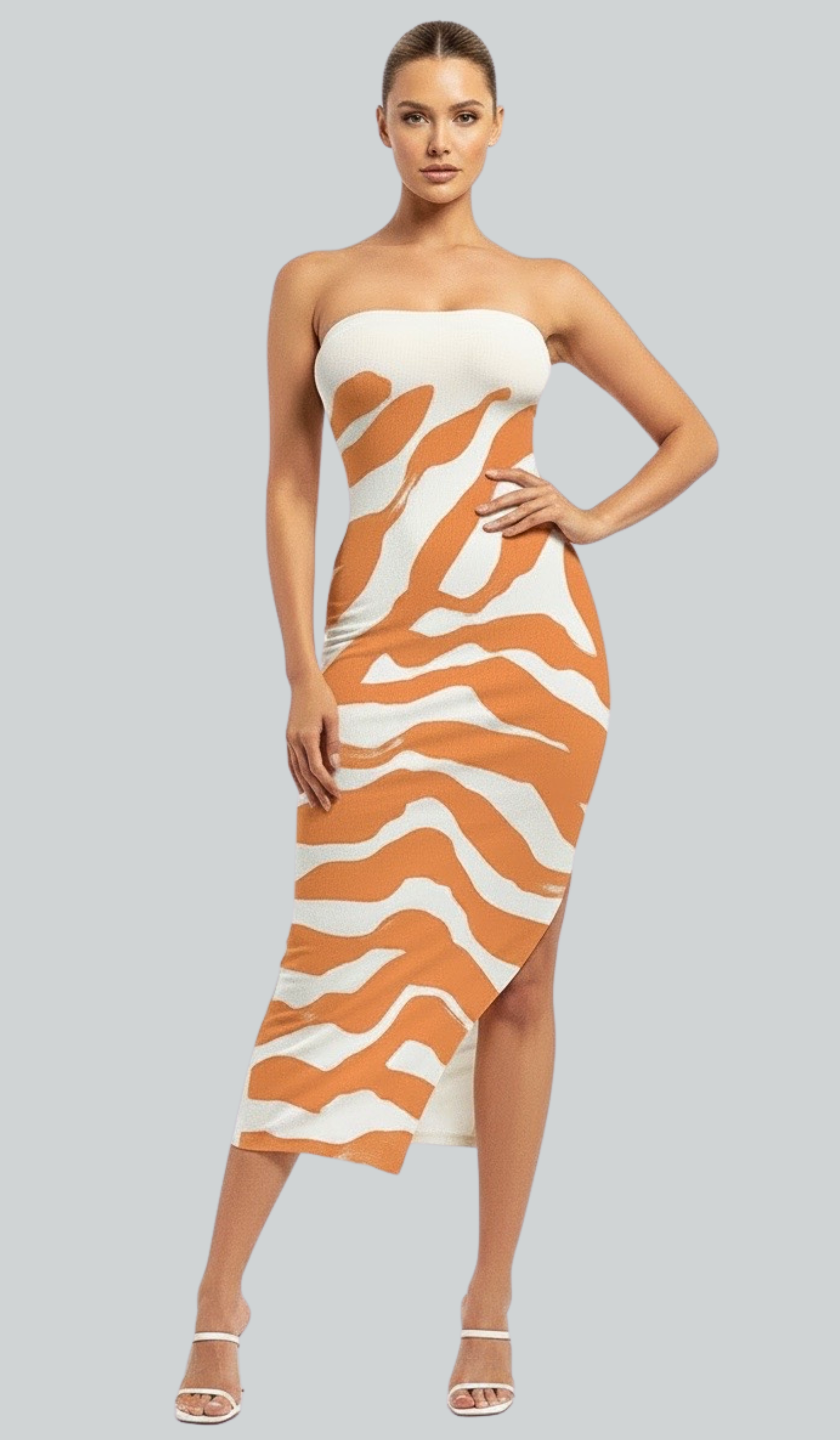 Jolie Coral Midi