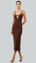 Nadi Key Hole Knit Maxi