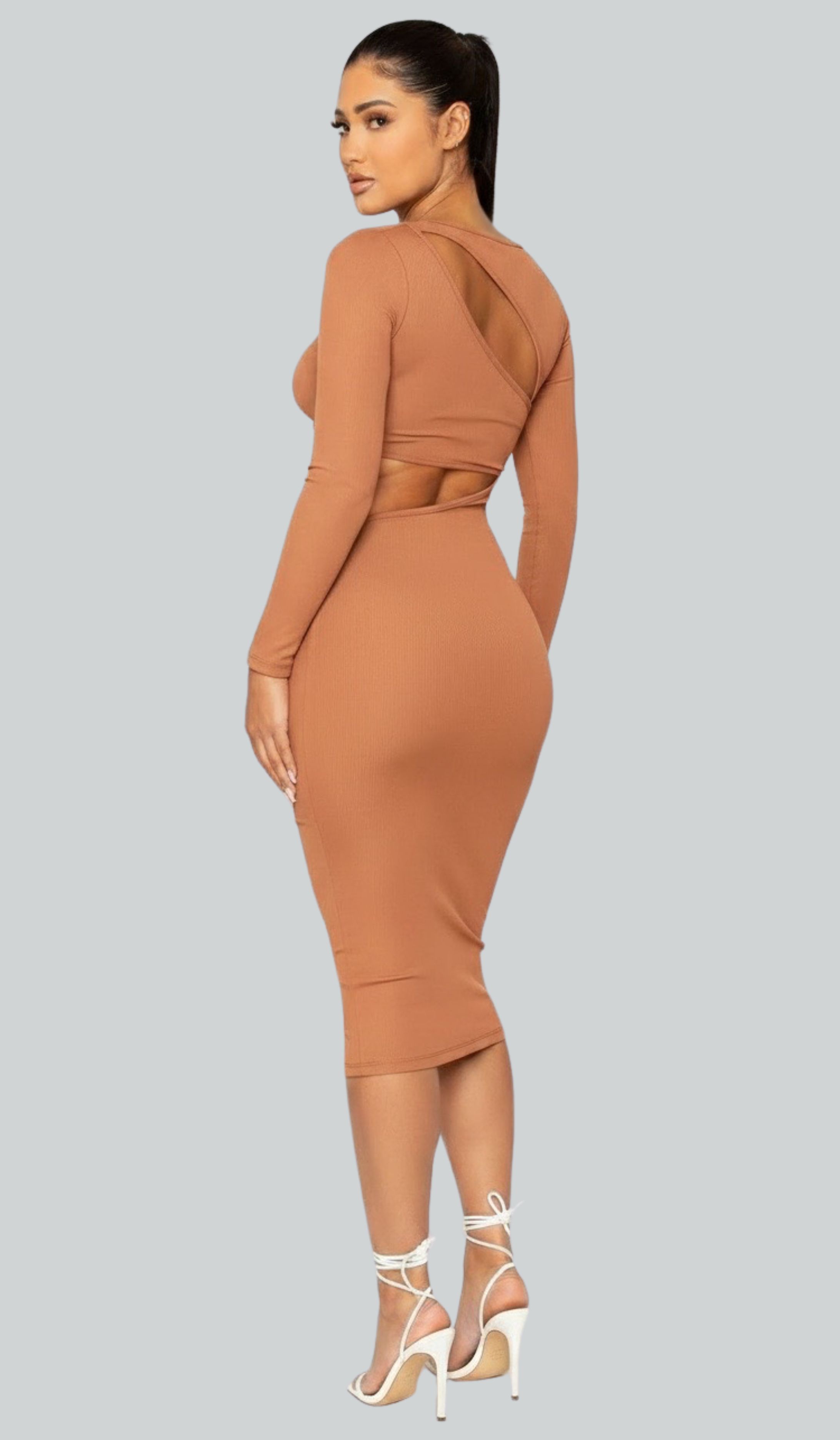 Ava Cut Out Midi