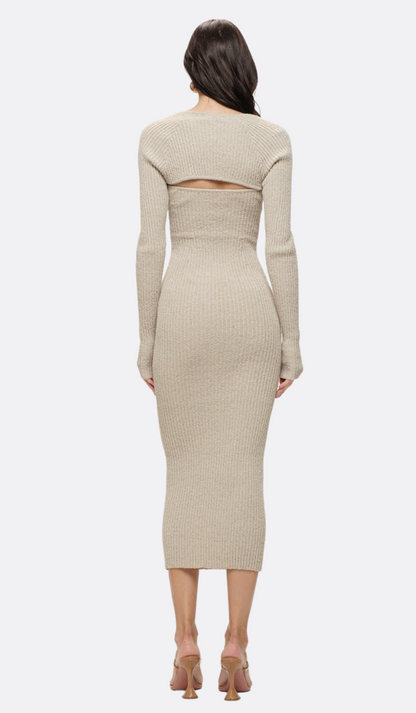 Florence Knitted Midi Dress