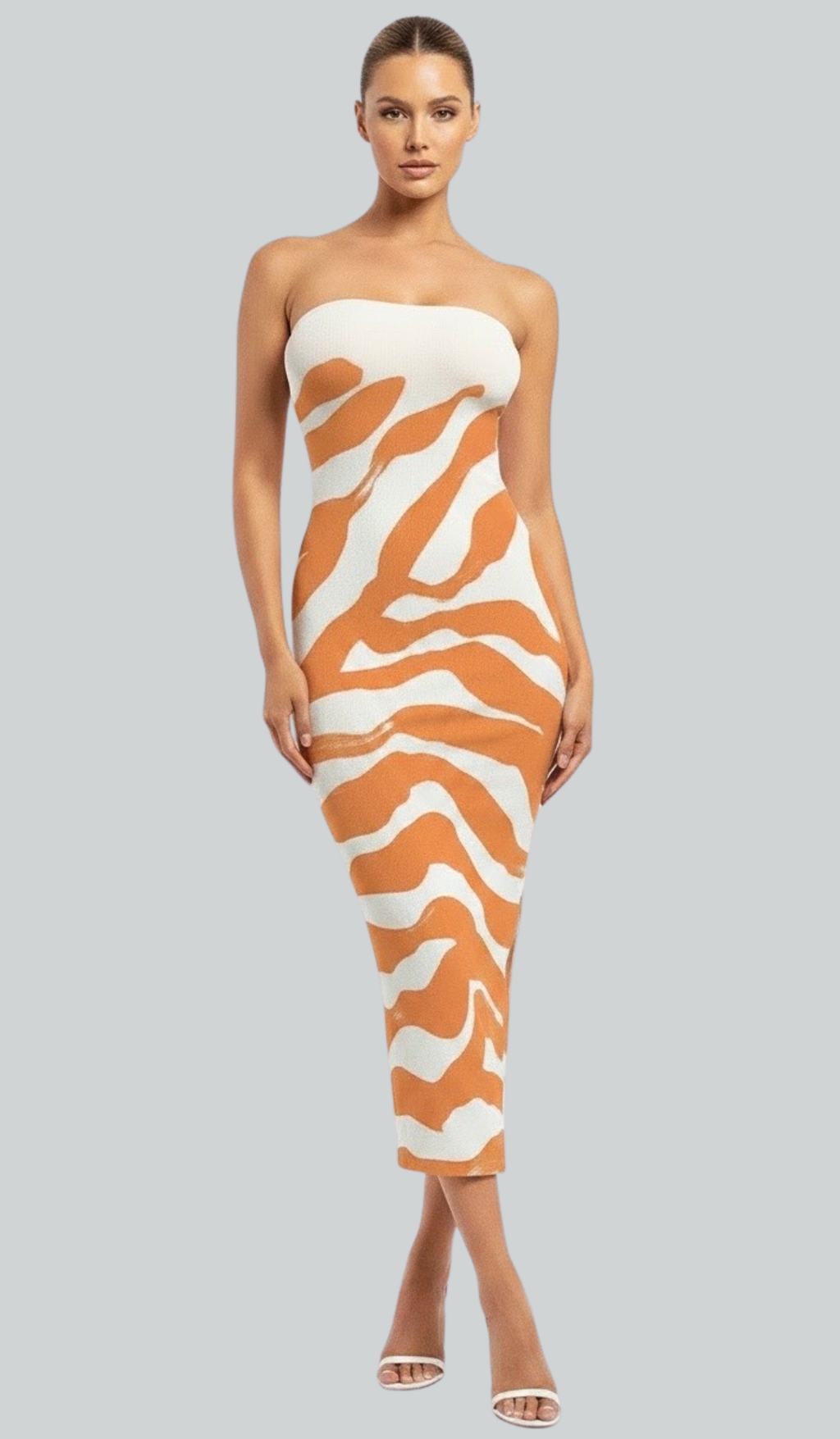 Jolie Coral Midi