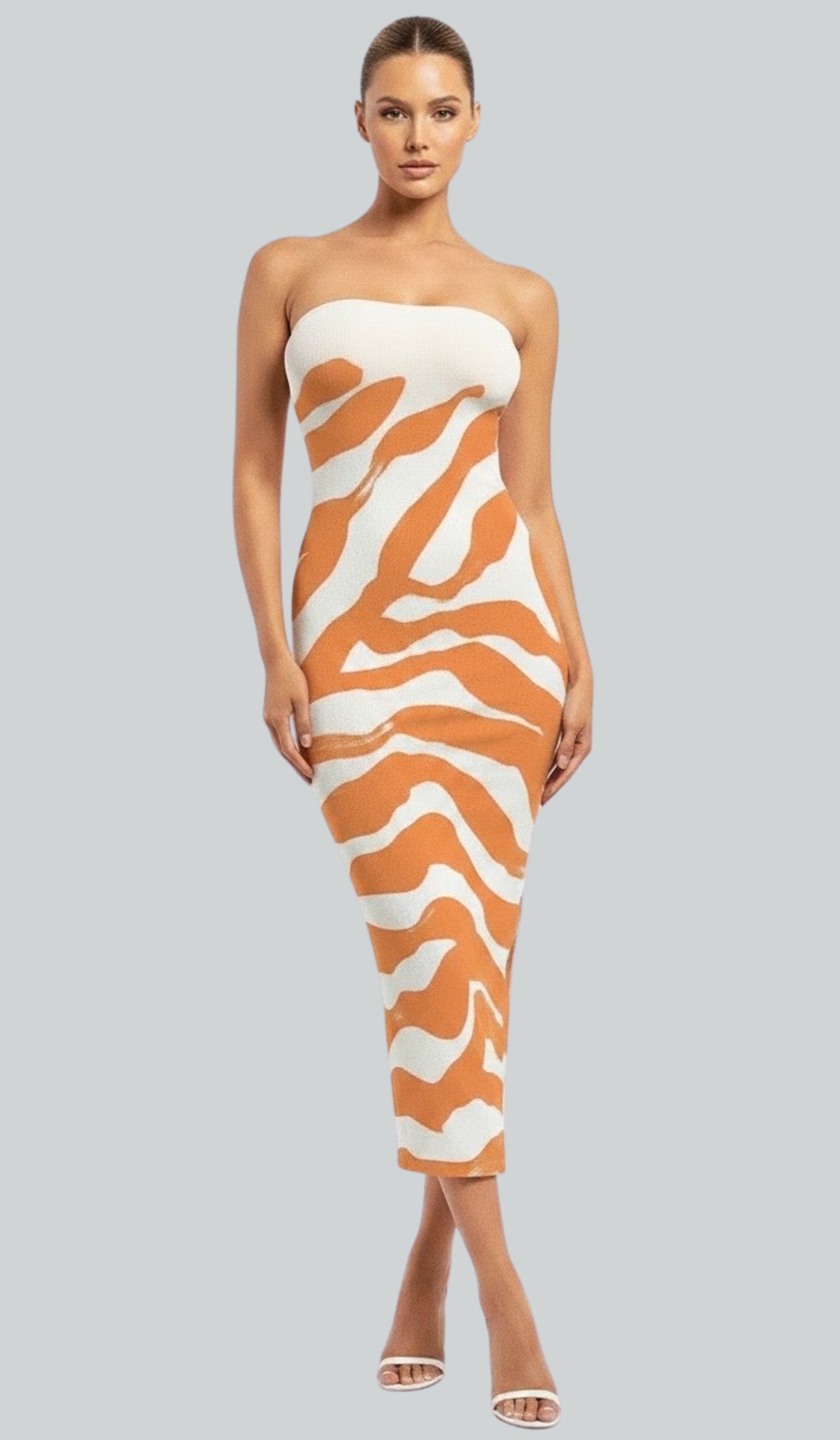 Jolie Coral Midi