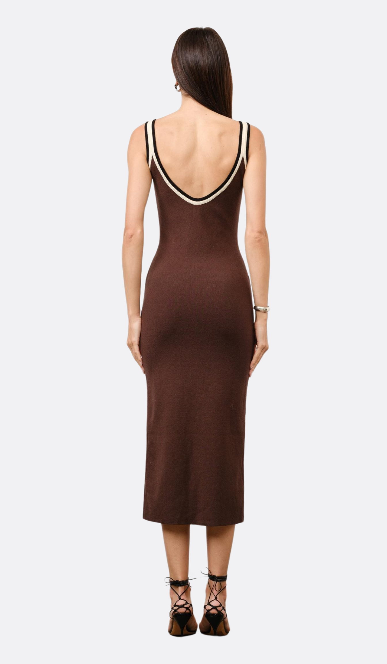 NADI KEY HOLE KNIT MAXI