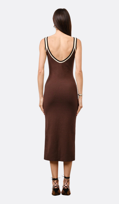 Nadi Key Hole Knit Maxi