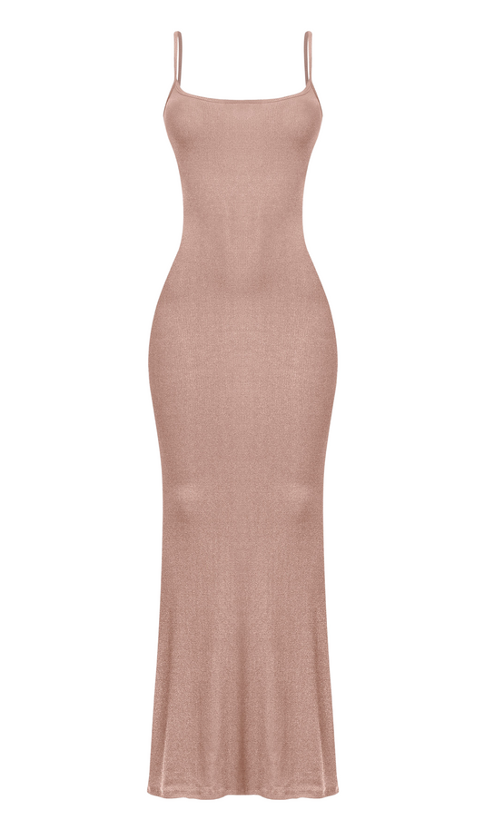 Hazel Ribbed Maxi