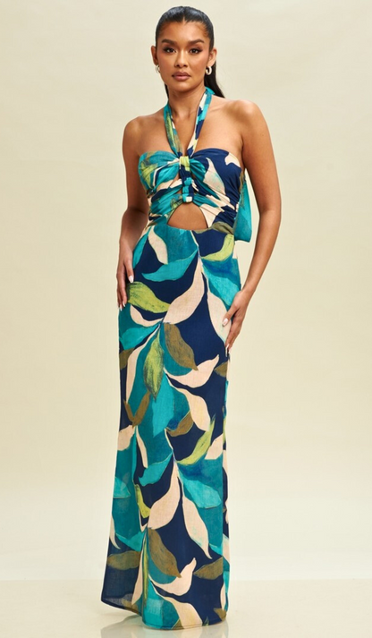 Aura Halter Maxi