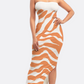 Jolie Coral Maxi Dress