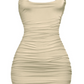 Taupe Strappy Mini