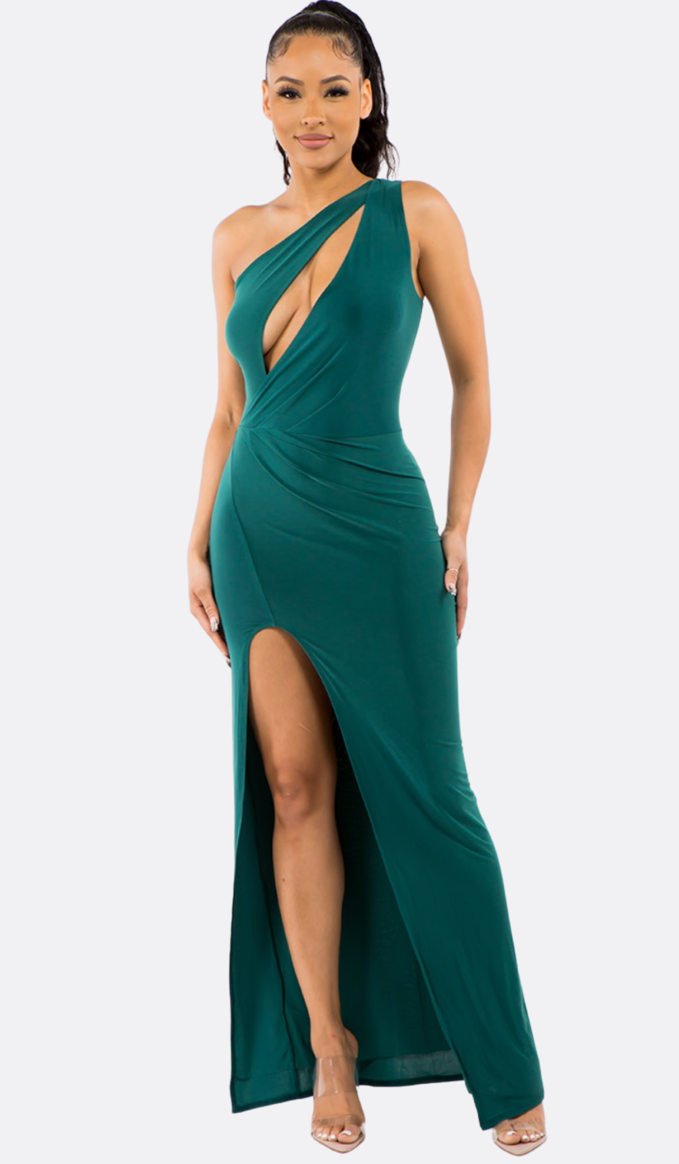 Jade Split Maxi Dress