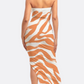 Jolie Coral Maxi Dress