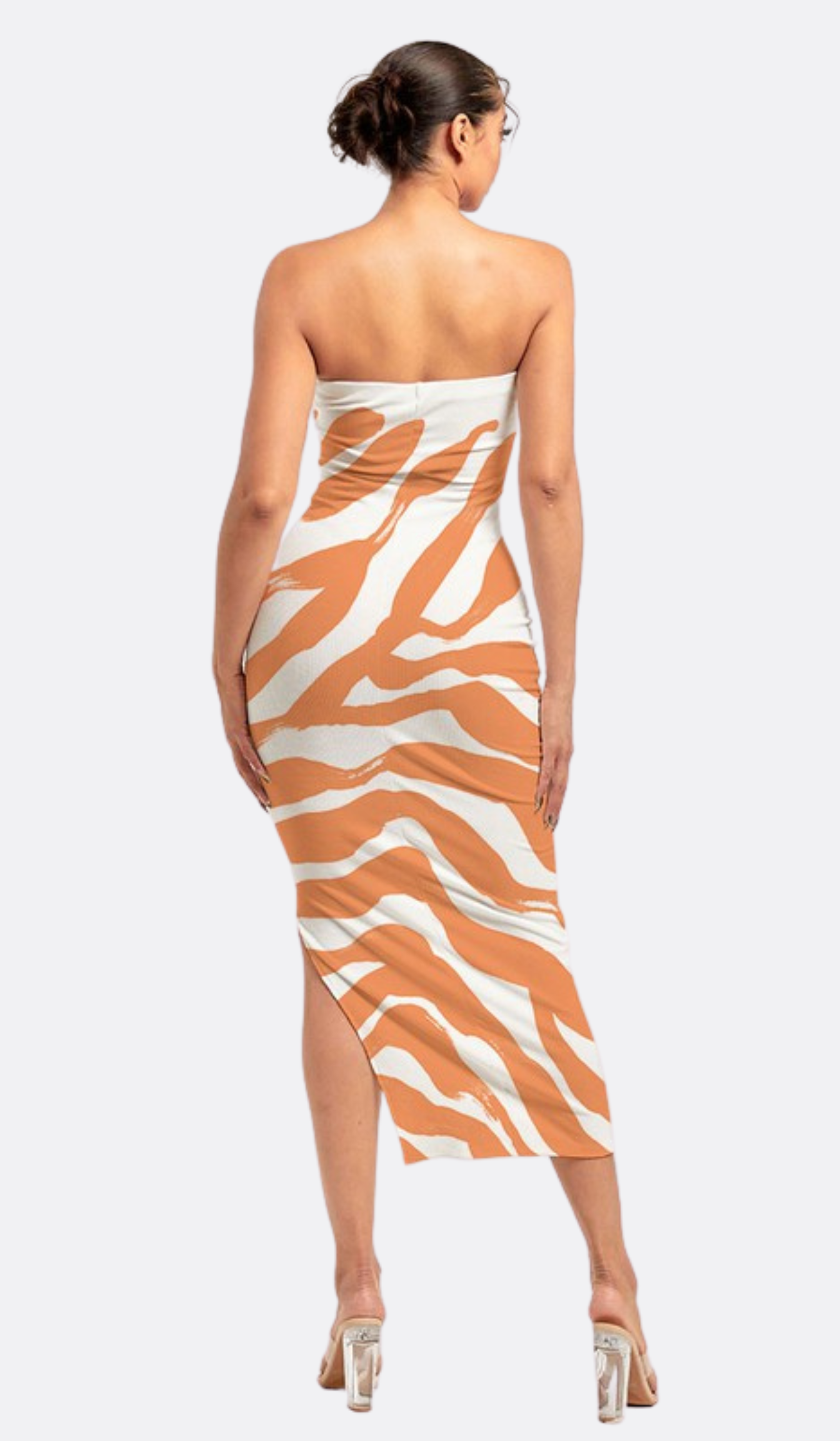 Jolie Coral Maxi Dress