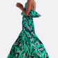 Kelly Palm Maxi Dress