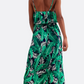 Kelly Palm Maxi Dress