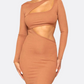 Ava Cut Out Midi Dress